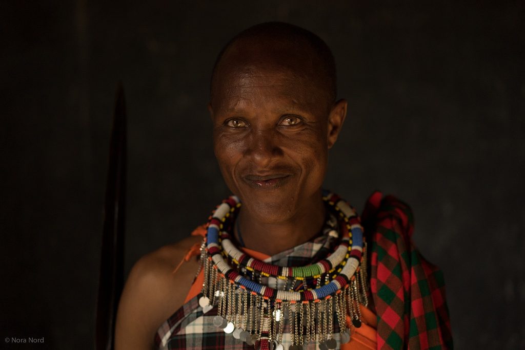 Portrait of a Nashulai Conservancy scout. (Nora Nord)