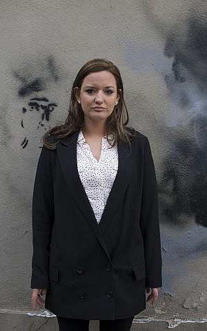 French journalist Noémie Halioua, author of ‘L’affaire Sarah Halimi’ (Hannah Assouline/Editions du Cerf)