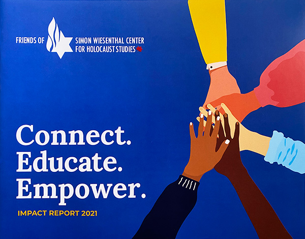 Cover-of-FSWC-Impact-Report-2021-600 Friends of Simon Wiesenthal Center Impact Report