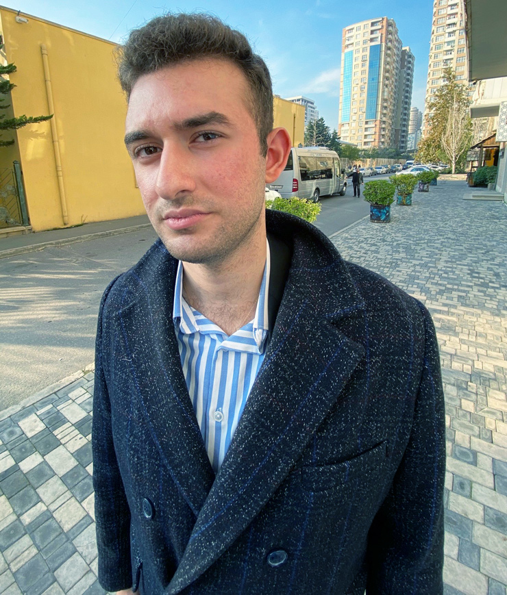 Based in Baku, Rolan Yusufov is the Director of Youth Affairs at the Stmegi Foundation of Mountain Jews. (Photo by Robert Sarner)