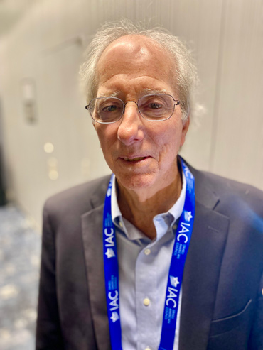 PHOTO 03 - Right - American diplomat and author Dennis Ross at ICA Summit in Washington, DC, September 21, 2024. (Robert Sarner/ToI)